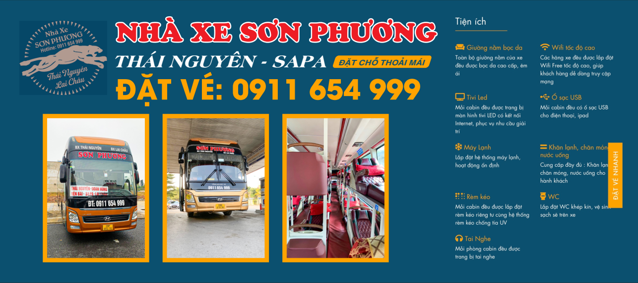 Hướng dẫn đặt xe Thái Nguyên Sa Pa nhanh nhất 